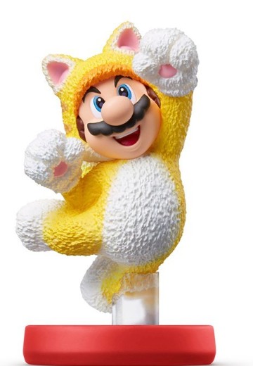 amiibo 超级马里奥系列 马里奥 猫猫马里奥 | Hpoi手办维基
