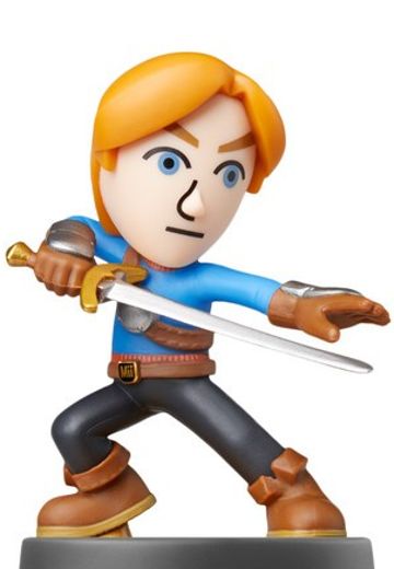 amiibo 任天堂全明星大乱斗 Mii 斗士 剑术 | Hpoi手办维基