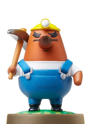 amiibo 动物之森系列 动物之森 地鼠先生 | Hpoi手办维基