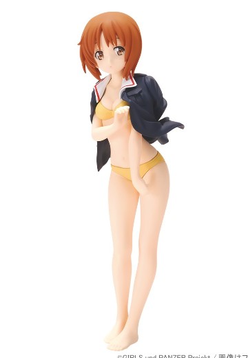 CharaGumin 少女与战车 西住美穗 泳装 | Hpoi手办维基