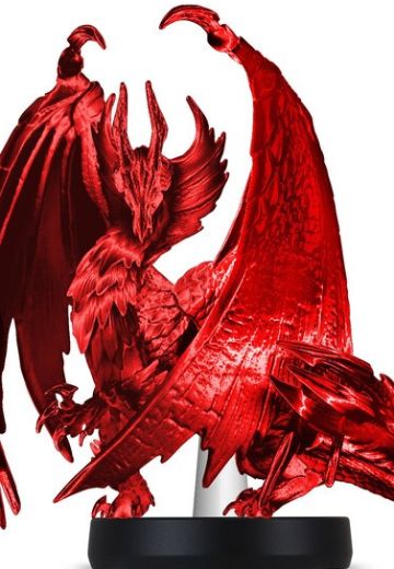 Amiibo 怪物猎人崛起：曙光 爵银龙 金属红配色 | Hpoi手办维基