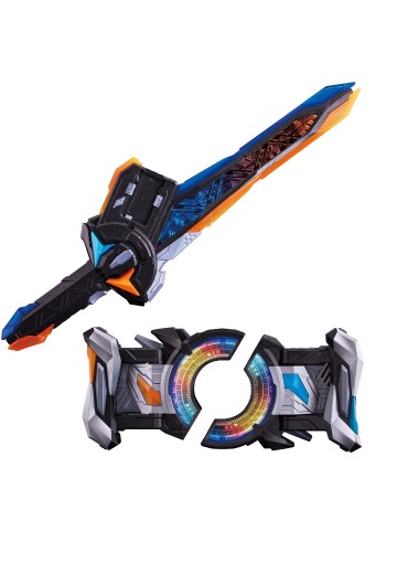 假面骑士极狐系列 DX指令双生带扣+升杨剑