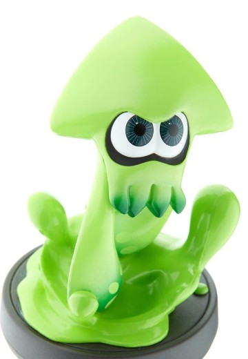 amiibo 斯普拉遁系列 墨灵 章鱼 绿色 | Hpoi手办维基