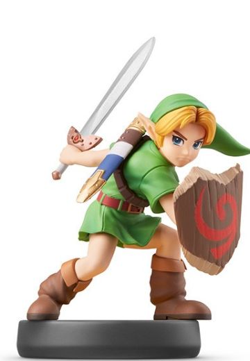 amiibo 任天堂明星大乱斗 特别版 林克 少年林克 | Hpoi手办维基