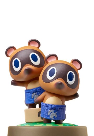 amiibo 动物之森系列 动物之森 豆狸&粒狸 | Hpoi手办维基