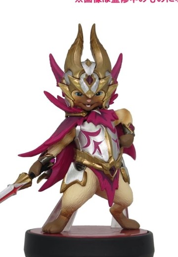 Amiibo 怪物猎人崛起：曙光 随从艾露猫 爵银龙套装