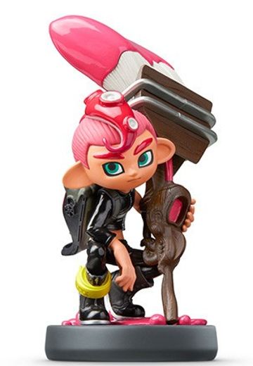 amiibo 斯普拉遁系列 斯普拉遁2 章鱼 男孩