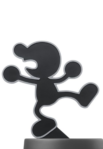 amiibo 任天堂全明星大乱斗 Mr. Game & Watch | Hpoi手办维基