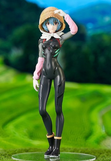 POP UP PARADE 新世纪福音战士新剧场版 绫波零 农耕 | Hpoi手办维基