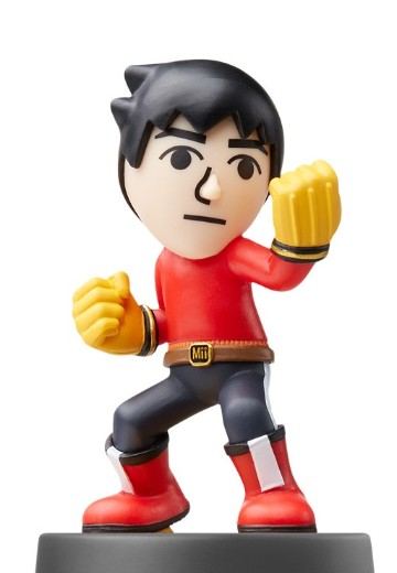 amiibo 任天堂全明星大乱斗 Mii 斗士 格斗 | Hpoi手办维基