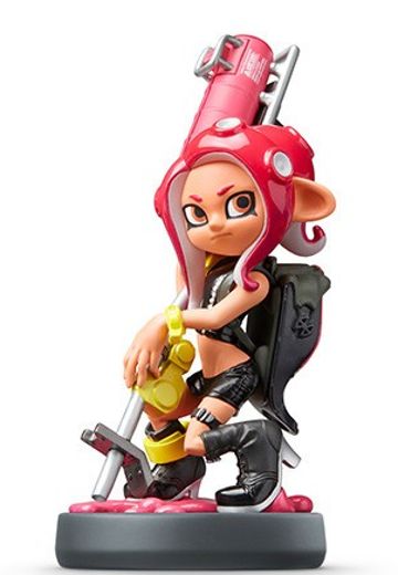 amiibo 斯普拉遁系列 斯普拉遁2 章鱼 女孩