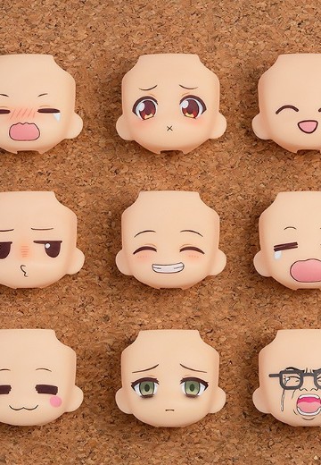 粘土人配件系列 替换用脸部表情 GOODSMILE精选 02 | Hpoi手办维基