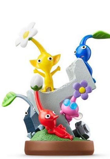 amiibo Hey! 皮克敏 青皮克敏&赤皮克敏&岩皮克敏&翼皮克敏&黄皮克敏 | Hpoi手办维基