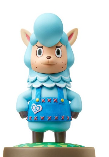 amiibo 动物之森系列 动物之森 蓝色羊驼 | Hpoi手办维基