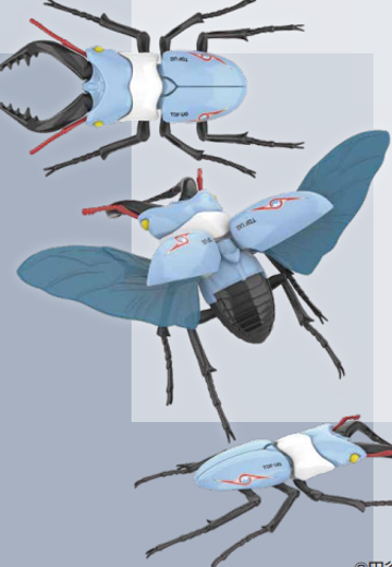 自由研究系列编号221 奥特曼篇 锹形虫 奥特警备队款式