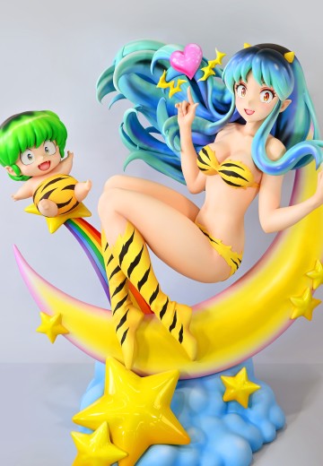 福星小子 拉姆+小天 BOX cafe&space Collaboration 等身大雕像 | Hpoi手办维基