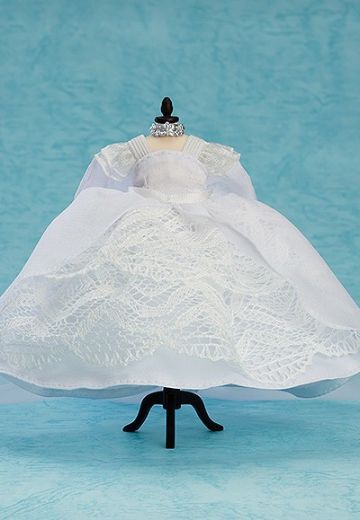 粘土娃 服装套组 婚纱