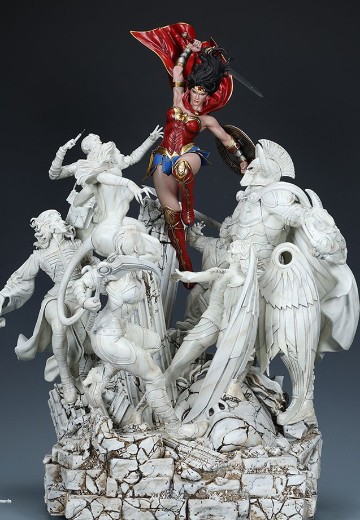 神奇女侠 勇气大卫·芬奇 大理石版 | Hpoi手办维基