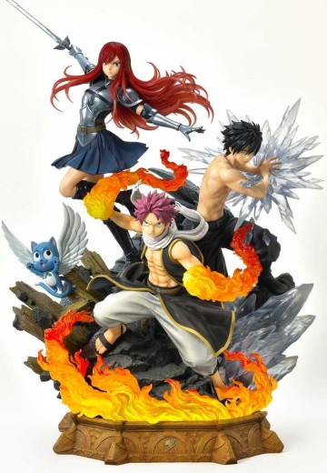 CMFT-01 PRISMA WING 妖精的尾巴 纳兹&格雷&艾尔莎&哈比 | Hpoi手办维基