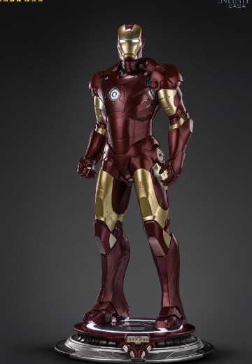 漫威系列 钢铁侠（2008） 钢铁侠 三号装甲 全身像 | Hpoi手办维基
