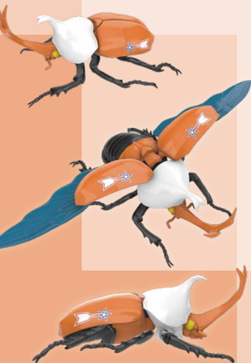 自由研究系列编号211 奥特曼篇 独角仙 科学特搜队款式