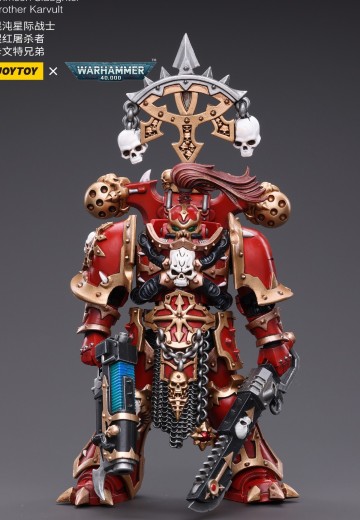 战锤40000 混沌星际战士 猩红屠杀者 卡文特兄弟 | Hpoi手办维基