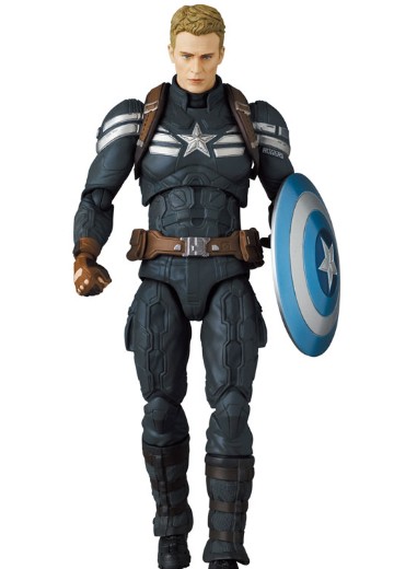 MAFEX 编号202 美国队长2 美国队长（潜行战衣）
