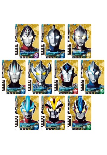 新生代奥特曼群星传 DX奥特次元卡牌EX 新生代英雄套装01（暂译） | Hpoi手办维基