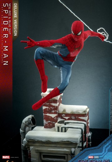 MMS680 蜘蛛侠：英雄无归 蜘蛛侠 新红蓝战衣 | Hpoi手办维基