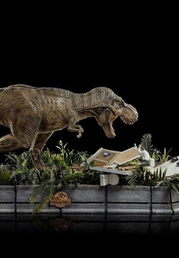 侏罗纪公园 暴龙攻击 Donald Gennaro | Hpoi手办维基