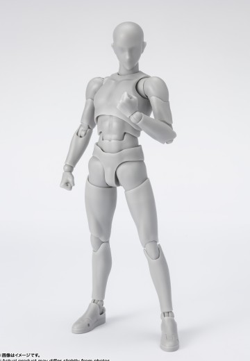 S.H.Figuarts 男性素体  体育运动豪华套装（灰色）