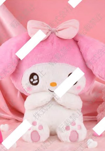 简单可爱 三丽鸥家族  超大布偶 美乐蒂 害羞脸 | Hpoi手办维基