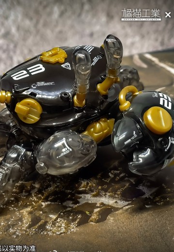 水产箱系列 007 招潮蟹 黑曜金