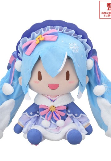 初音未来系列 雪未来2023 可爱软绵绵玩偶 超大尺寸