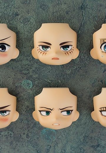 粘土人配件系列 替换表情 进击巨人