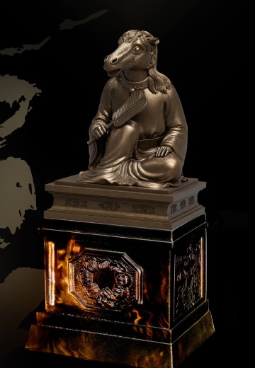 国宝还原计划 十二生肖兽首全身像 午马 | Hpoi手办维基