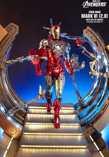 MMS688D53 复仇者联盟 钢铁侠6号装甲+拆甲台 | Hpoi手办维基