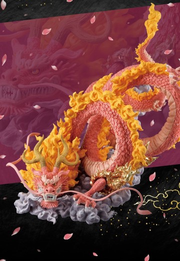 一番赏 航海王 EX 挑战！百花缭乱鬼岛 A奖 桃之助 大龙变化 魂豪示像