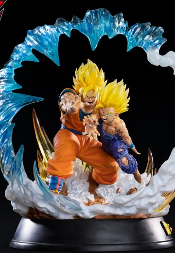 龙珠Z 悟饭VS沙鲁 | Hpoi手办维基