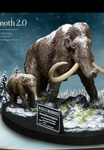 长毛猛犸象 2.0 雪季版 | Hpoi手办维基