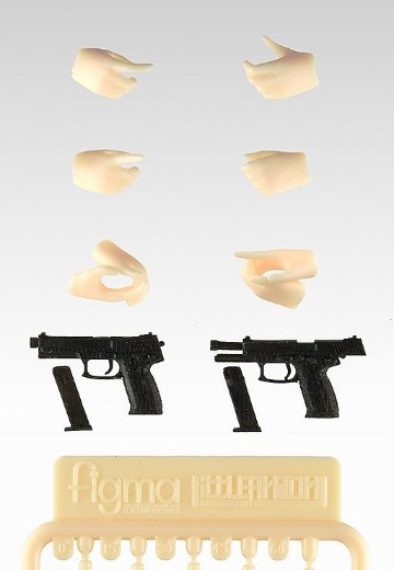 小军械库 LAOP12 figma用 持枪用手掌零件 2 手枪套装 | Hpoi手办维基