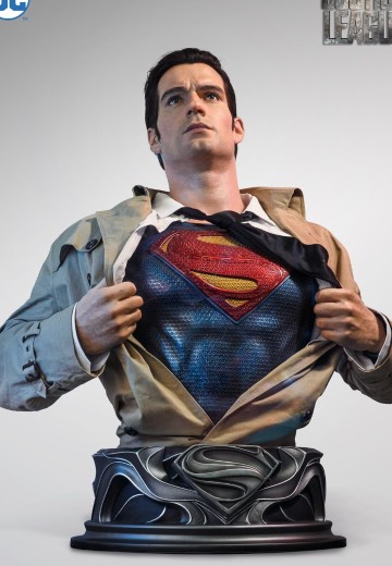 正义联盟 超人 半身像 | Hpoi手办维基