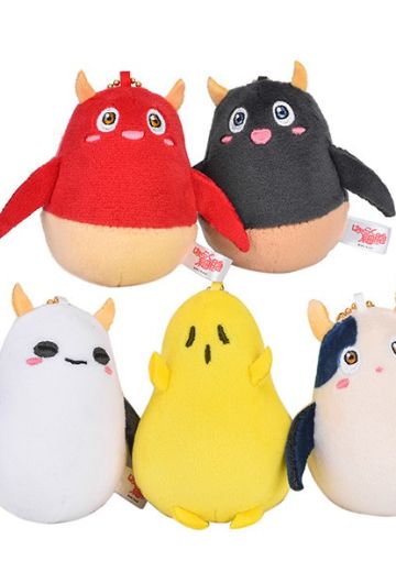 工作细胞 低反弹玩偶吊饰 乳酸菌（红）/乳酸菌（黑）/乳酸菌（熊猫）/乳酸菌（花斑）/柳杉花粉 | Hpoi手办维基