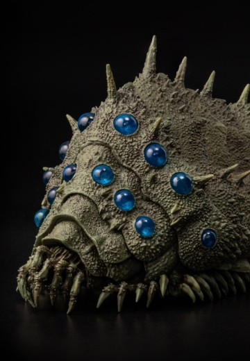 竹谷式自在置物 风之谷 王虫（小） 青色版