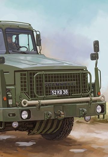 编号:07402 1/35 装甲车辆系列 斯卡梅尔“指挥官”坦克运输车 | Hpoi手办维基