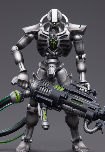 战锤40000 太空死灵 索泰克王朝 装备特斯拉卡宾枪的不朽者 | Hpoi手办维基