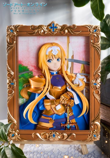 刀剑神域 爱丽丝篇 爱丽丝·滋贝鲁库 立体相框 | Hpoi手办维基