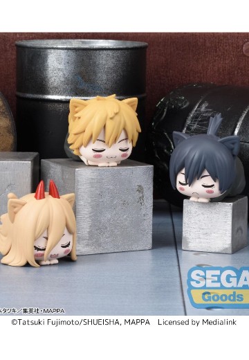 链锯人 午睡猫咪 精细人偶 淀治+帕瓦+早川秋（EX） | Hpoi手办维基