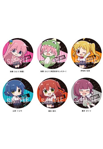 孤独摇滚！飘高高 徽章 6个套装 | Hpoi手办维基