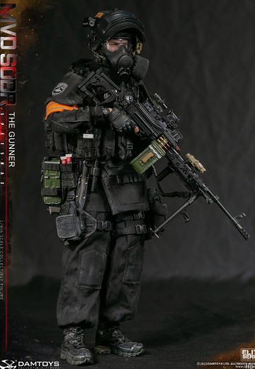 NO.78095 俄罗斯联邦内务部 MVD特别反应小组 PKM机枪手